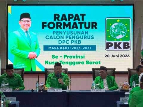RAPAT FORMATUR PENYUSUNAN CALON PENGURUS DPC PKB MASA BAKTI 2026–2031 DIGELAR DI LOMBOK RAYA